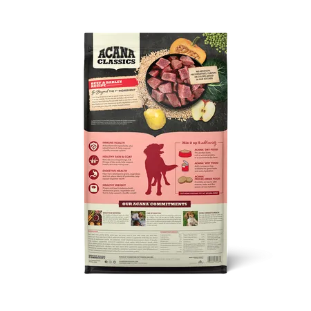 ACANA Classics, Beef and Barley Recipe Dry Dog Food