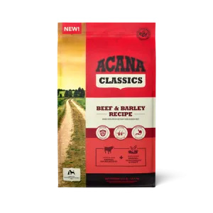 ACANA Classics, Beef and Barley Recipe Dry Dog Food