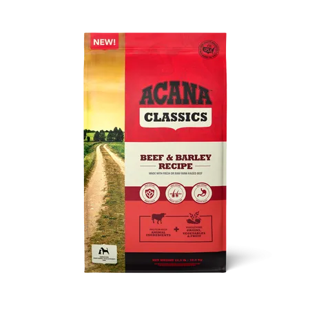 ACANA Classics, Beef and Barley Recipe Dry Dog Food