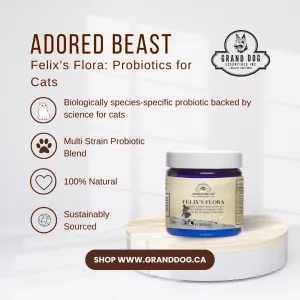 Adored Beast Felix's Flora - Probiotics for Cats