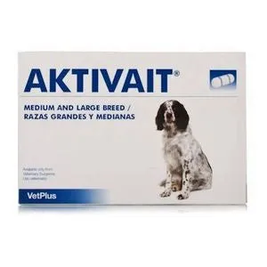 Aktivait Medium & Large Breed Dog Capsules 60 Pack