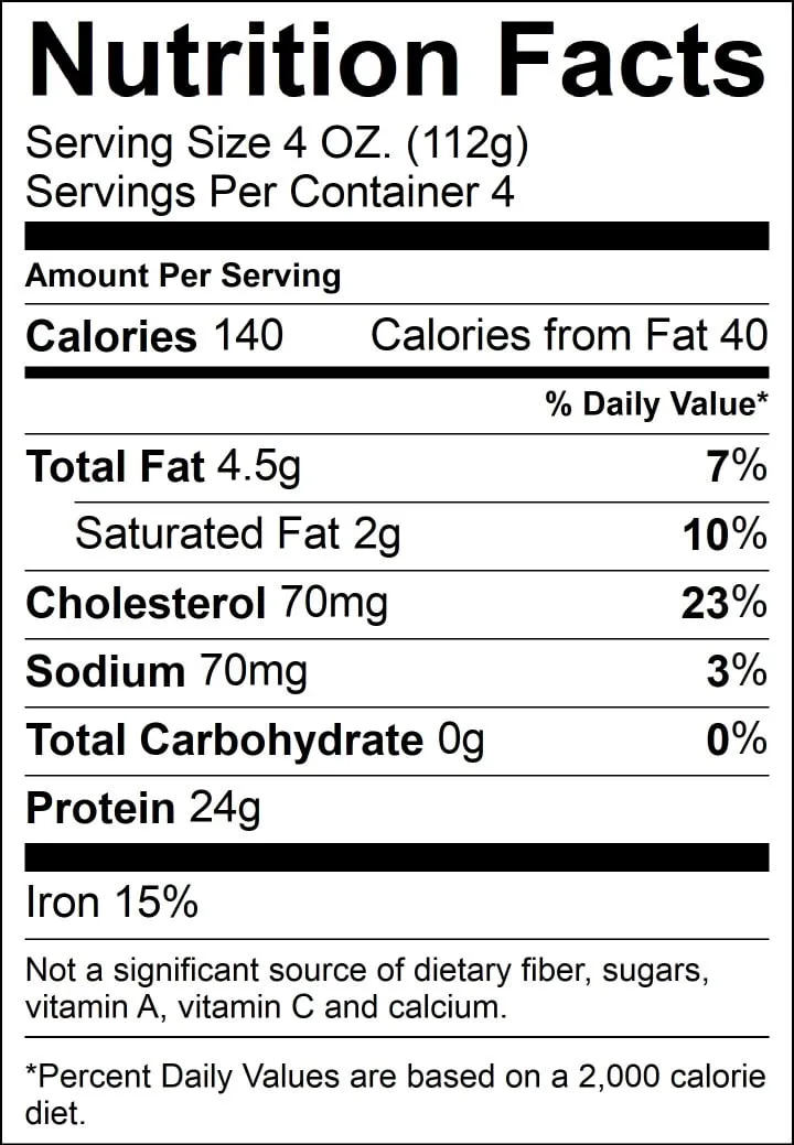 All Natural* 96% Lean/4% Fat Extra Lean Ground Beef, 1 lb Tray