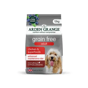 Arden Grange Grain Free Adult Chicken & Superfoods 12kg Dry Dog Food