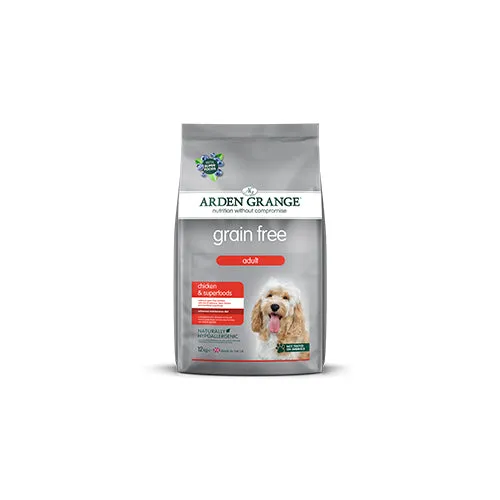 Arden Grange Grain Free Adult Chicken & Superfoods 12kg Dry Dog Food