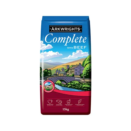 Arkwrights Complete Beef 4kg Dry Dog Food