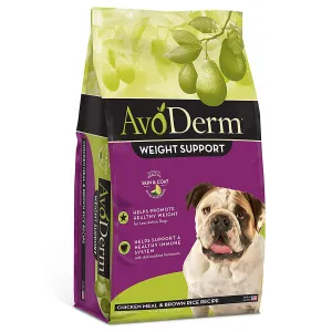 AvoDerm Weight Support Chicken & Brown Rice Formula Dry Dog Food 4.4lb