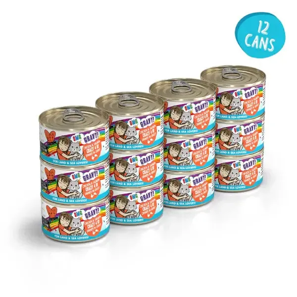 Best Feline Friend BFF Oh My Gravy! Grain-Free Wet Canned Cat Food