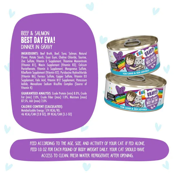 Best Feline Friend BFF Oh My Gravy! Grain-Free Wet Canned Cat Food