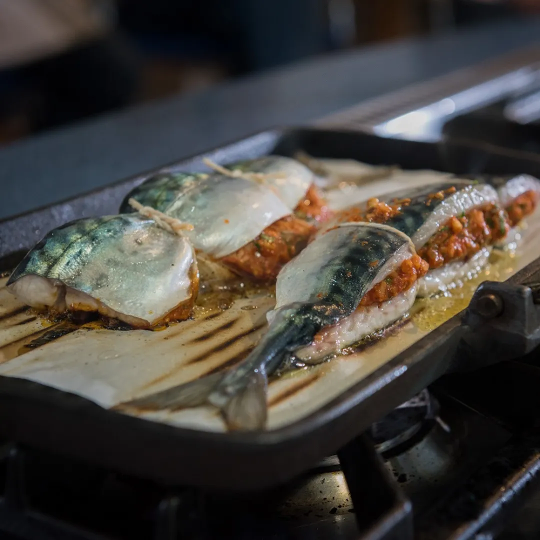 Butterflied Cornish Mackerel