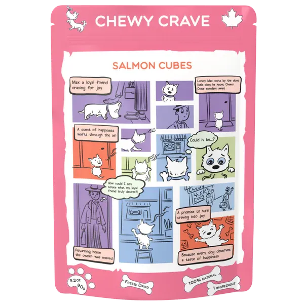 Chewy Crave - Salmon Cubes (Dog Treats)