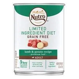 Dog Food, Limited Ingredient Diet Grain-Free Lamb & Potato, 12.5-oz.