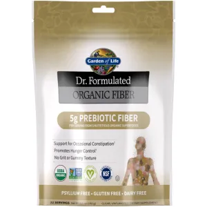 Dr. Formulated Organic Fiber Unfl 6.9 oz By Garden Of Life