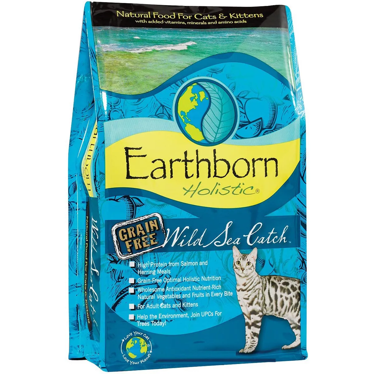 Earthborn Wild Sea Catch Dry Cat Food 5lb