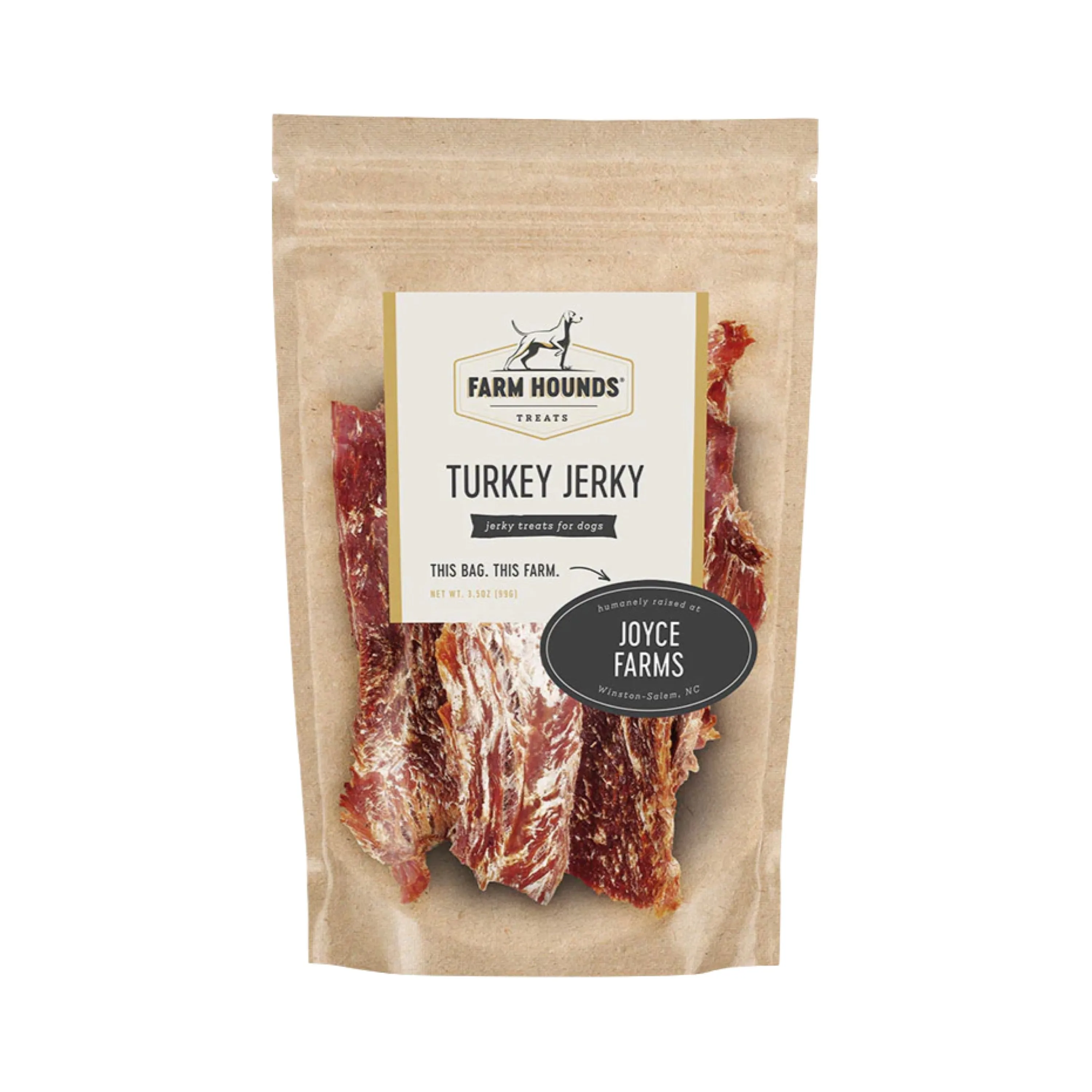 Farm Hounds Dehydrated Turkey Jerky Treats 4oz