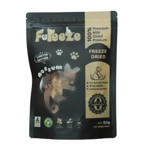 Freeze Dried Diced Possum By Fureeze™80g