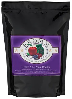 Fromm - Four-Star Duck A La Veg - Dry Dog Food - Various Sizes