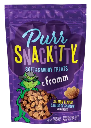 Fromm Salmon Flavor Snackitties Cat Treats