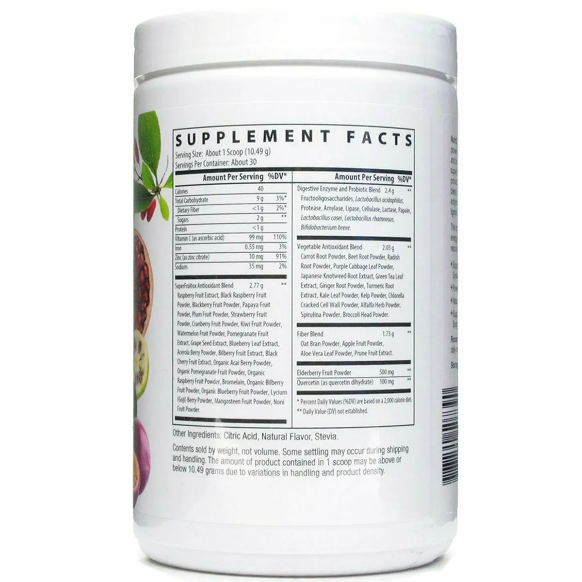 Fruits & Greens Immune Support by Nutri-Dyn