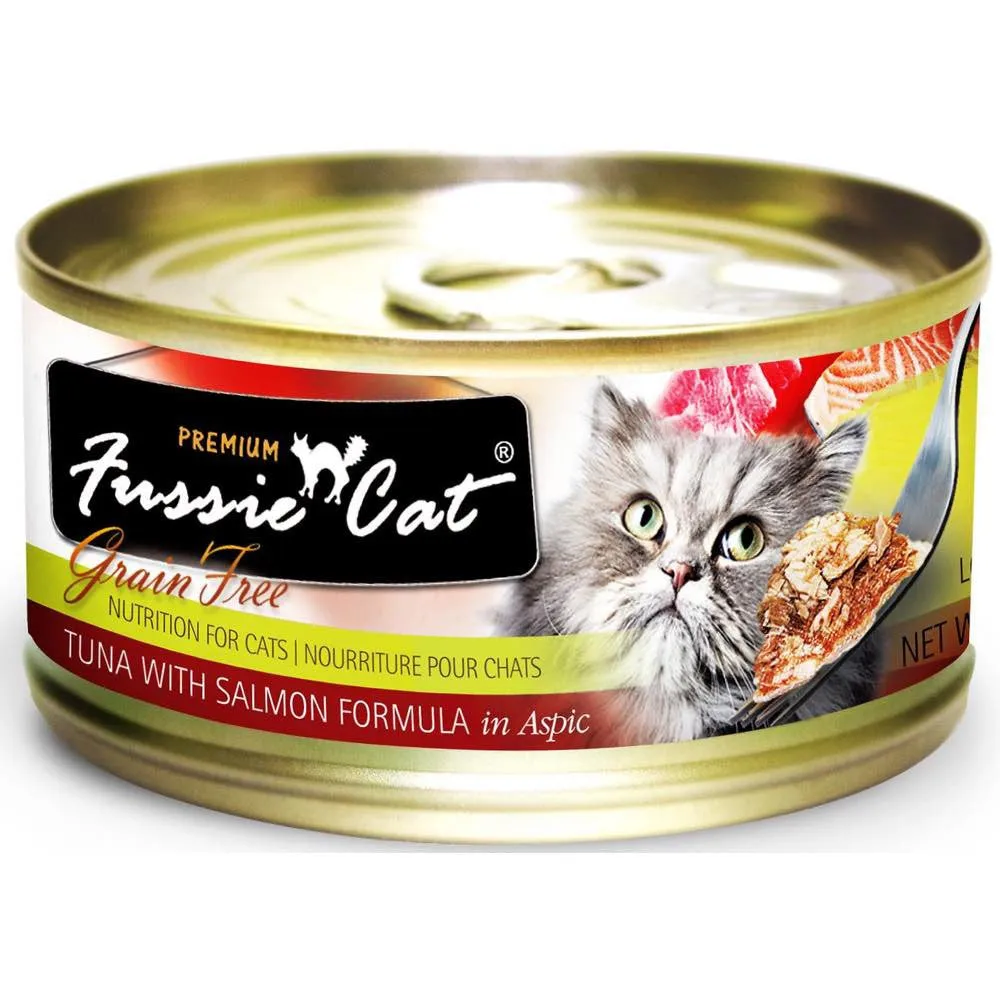 Fussie Cat Tuna with Salmon Wet Cat Food