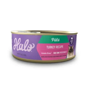 Grain Free Turkey Recipe Pâté Indoor Adult Wet Cat Food, 5.5 oz can (case of 12)