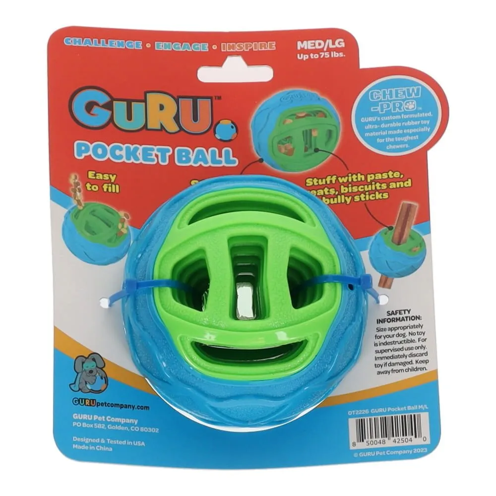 GURU Puzzle Jack Dog Enrichment Toy Medium^^^