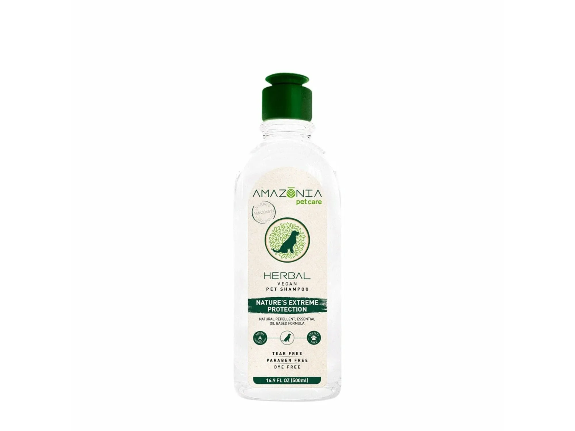 HERBAL PROTECTION PET SHAMPOO  AMAZÔNIA PET CARE 500 ml