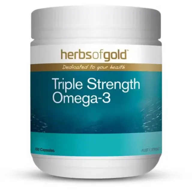 Herbs Of Gold Triple Strength Omega-3 Capsule 150