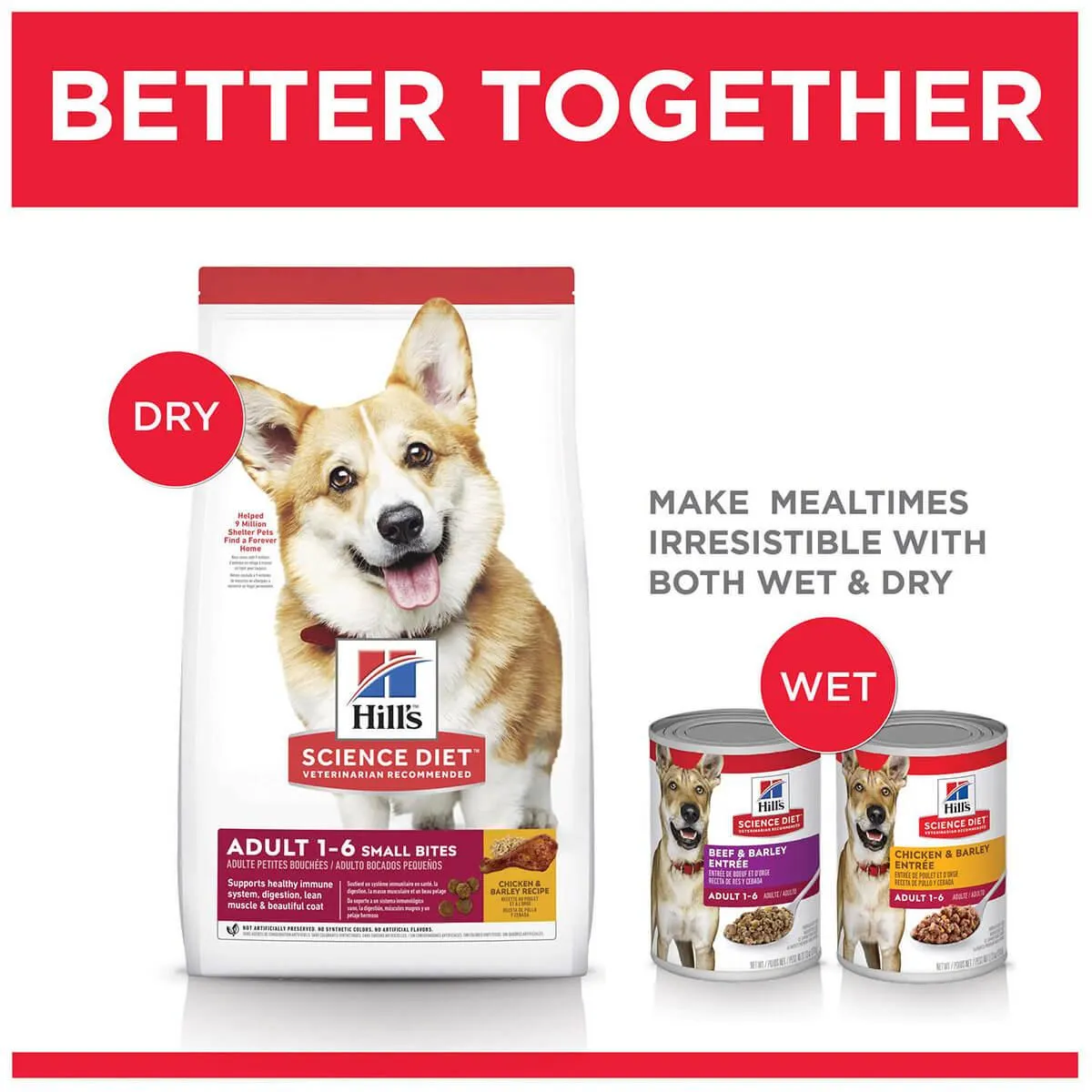 Hill's Science Diet Small Bites Adult Dry Dog Food