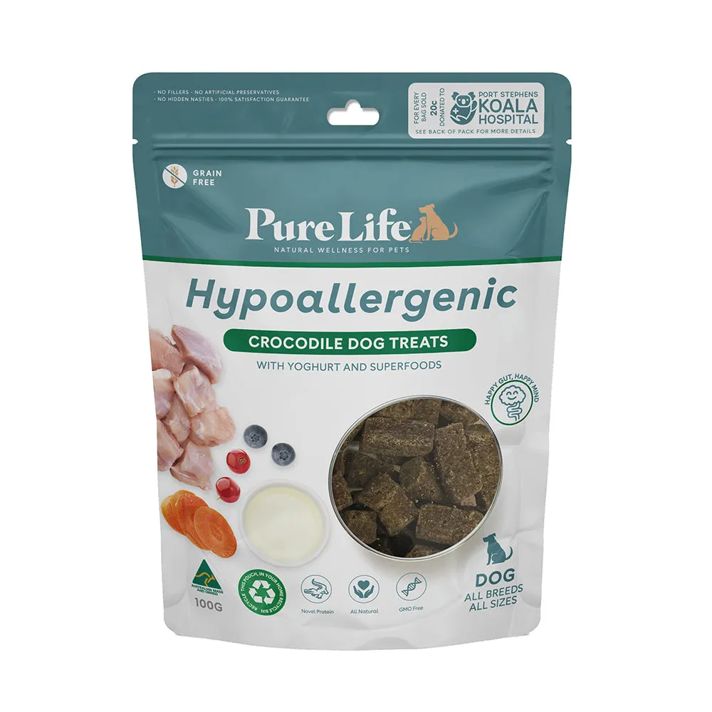 Hypoallergenic Crocodile Dog Treats