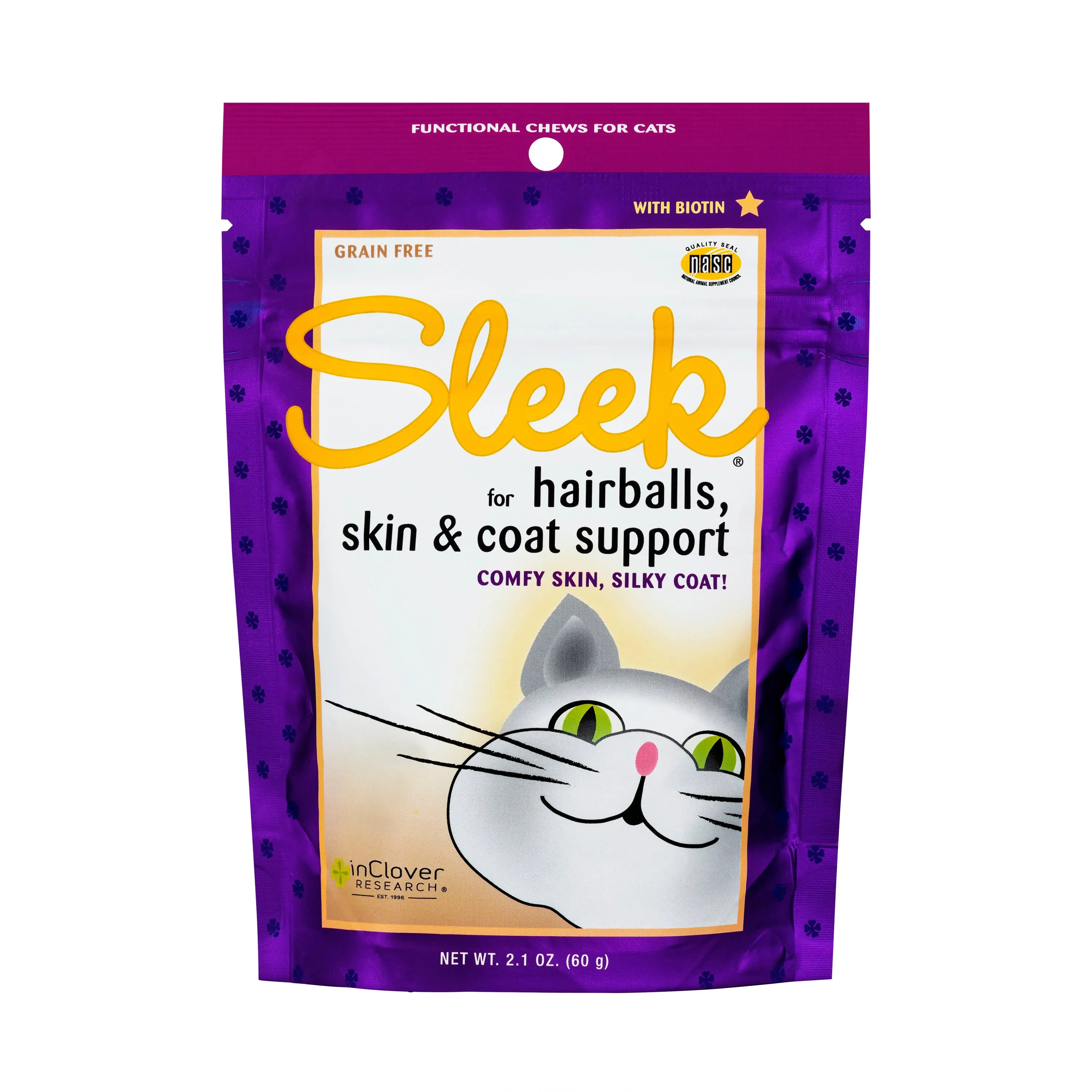 In Clover Sleek Soft Chews for Cats