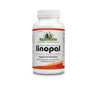 Linopal - Healthy Digestion, Immune System & Cholesterol Levels - 100% Natural Dietary Supplement, 90 Tablets