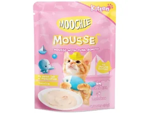 Moochie Kitten Mousse With Tuna Bonito  70G.  Pouch