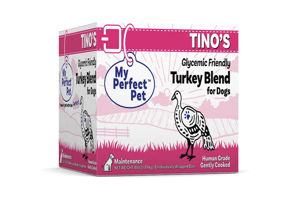 My Perfect Pet Tino’s Glycemic Friendly Turkey Blend