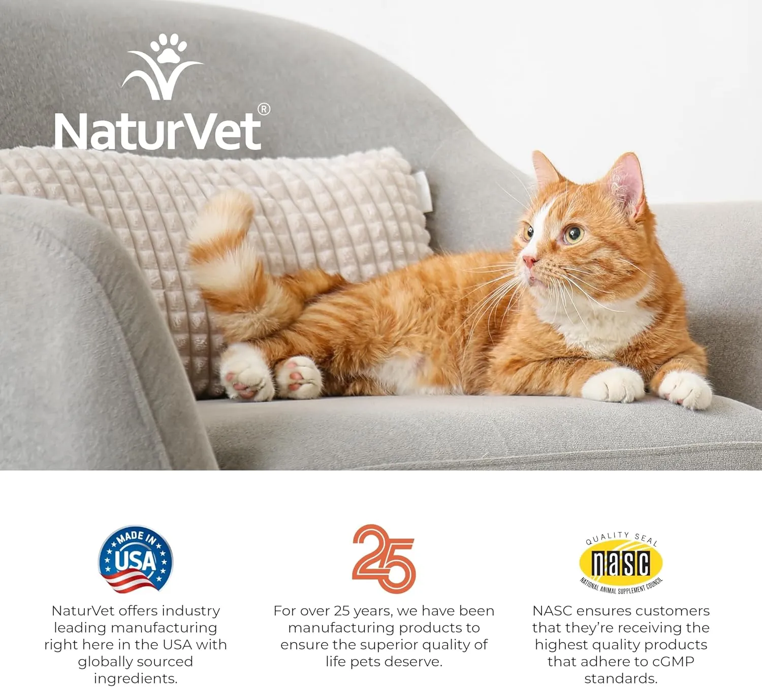 NaturVet Digestive Enzymes Soft Chews Daily Digestive Support with Pre & Probiotic for Cats, 60 count