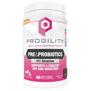 Nootie Progility Pre & Probiotics Soft Chew Supplement For Dogs