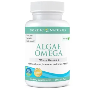 Nordic Naturals Algae Omega 60 Softgels