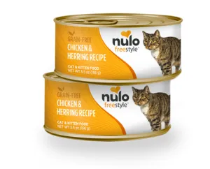 Nulo FreeStyle Grain Free Pate Chicken & Herring Cat Food 5.5oz