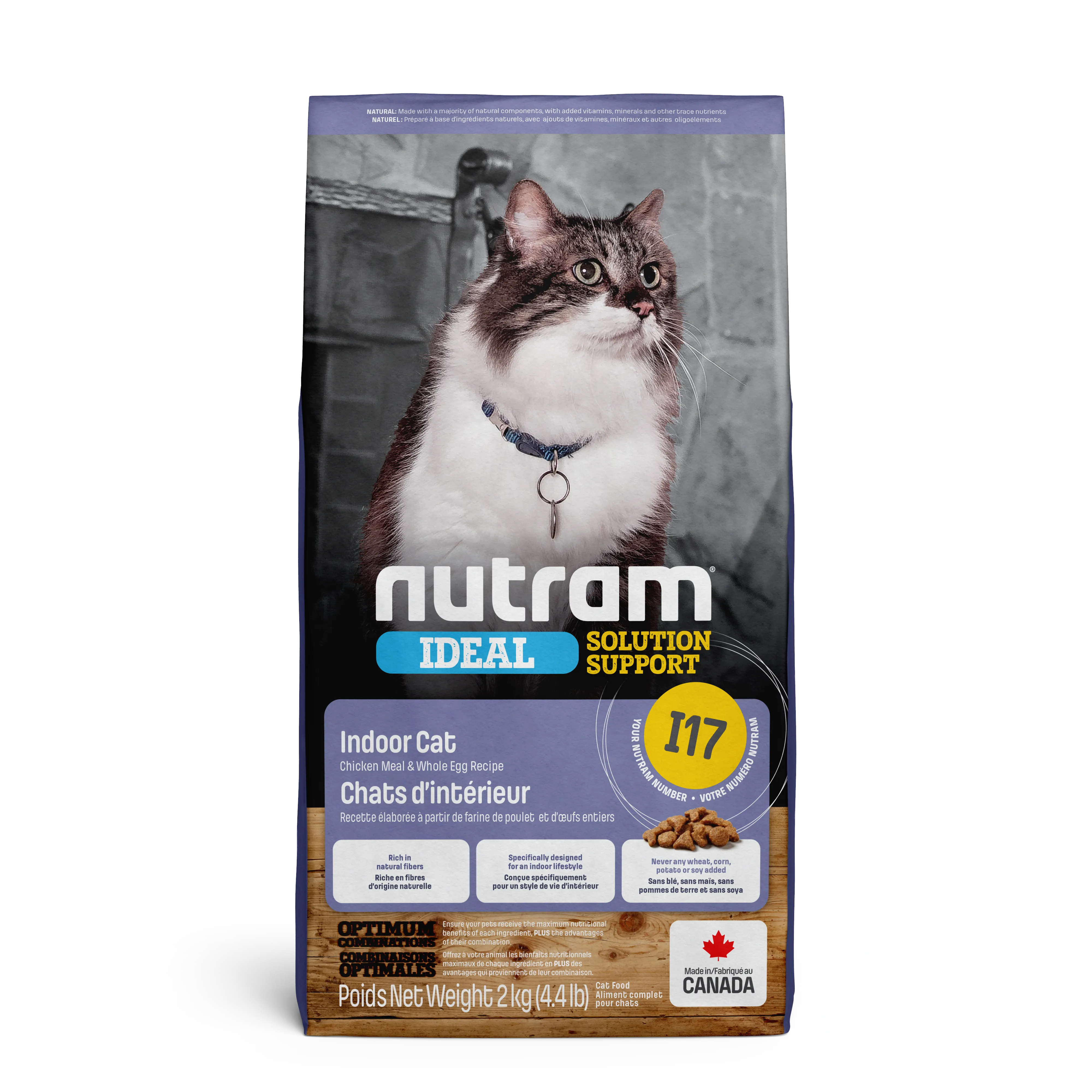 Nutram Cat Ideal Solutions I17 Indoor Chicken & Whole Egg