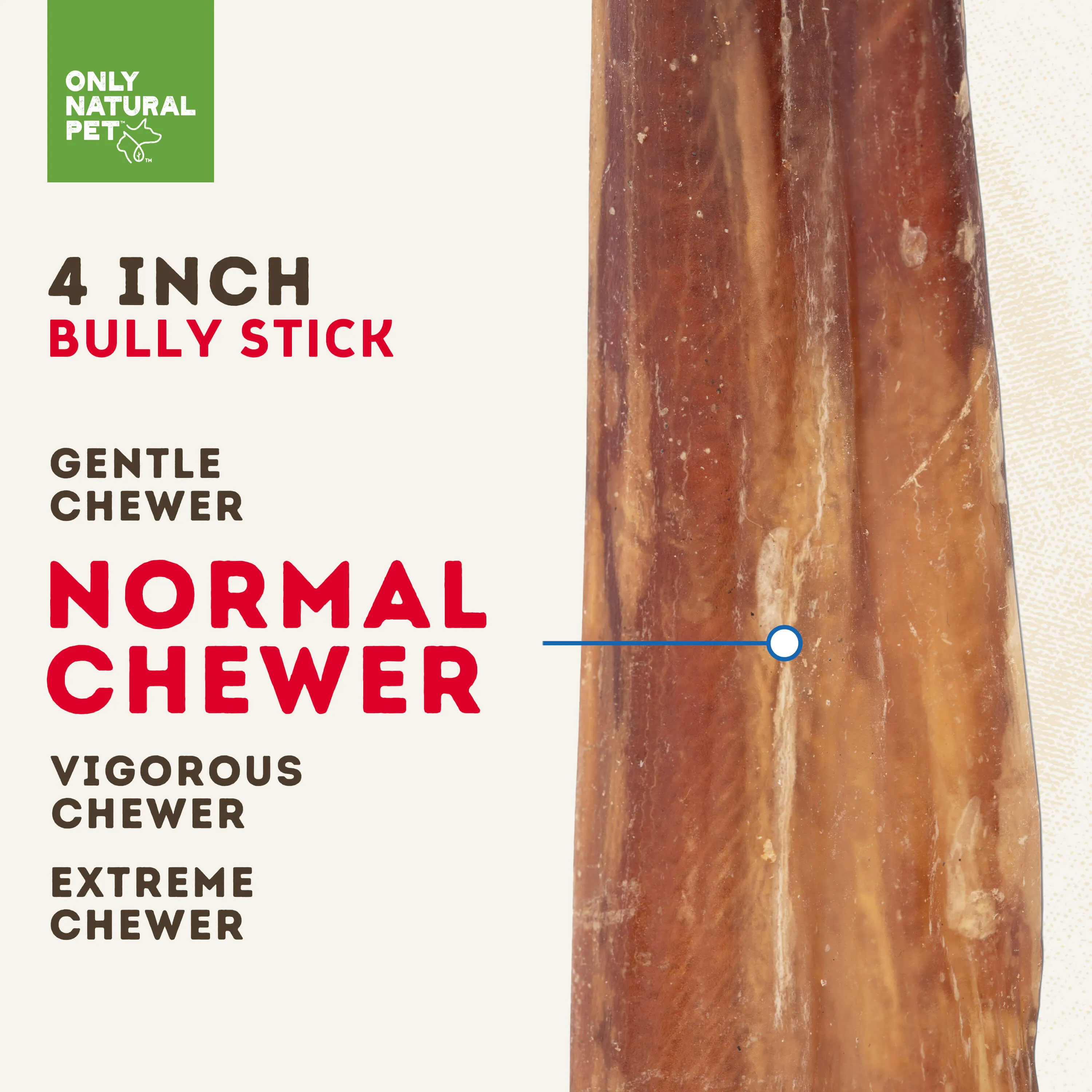 Only Natural Pet Free Range Bully Sticks for Dogs