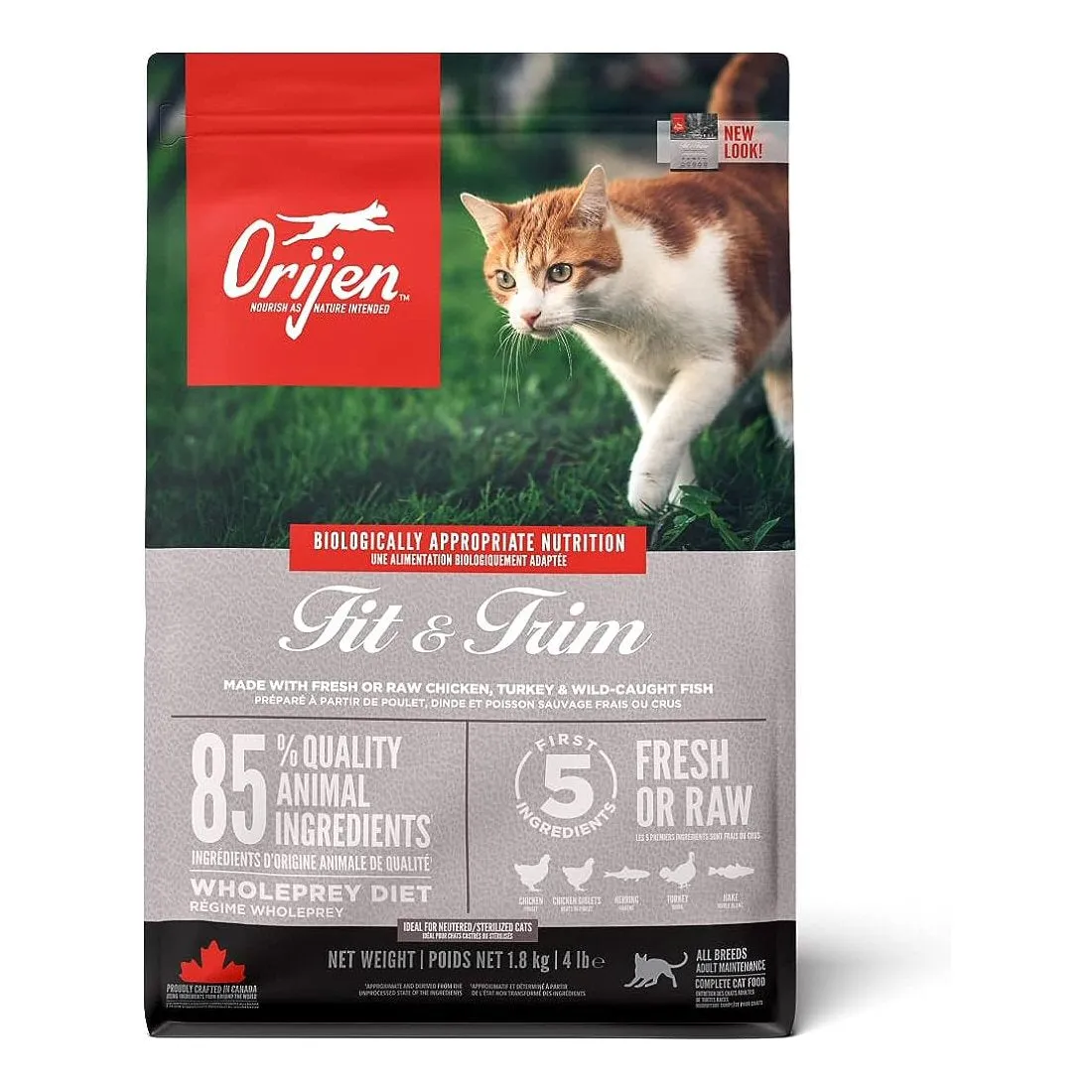 Orijen 1.8kg Fit & Trim Cat Food