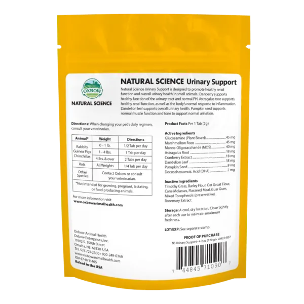 Oxbow Natural Science Urinary Support