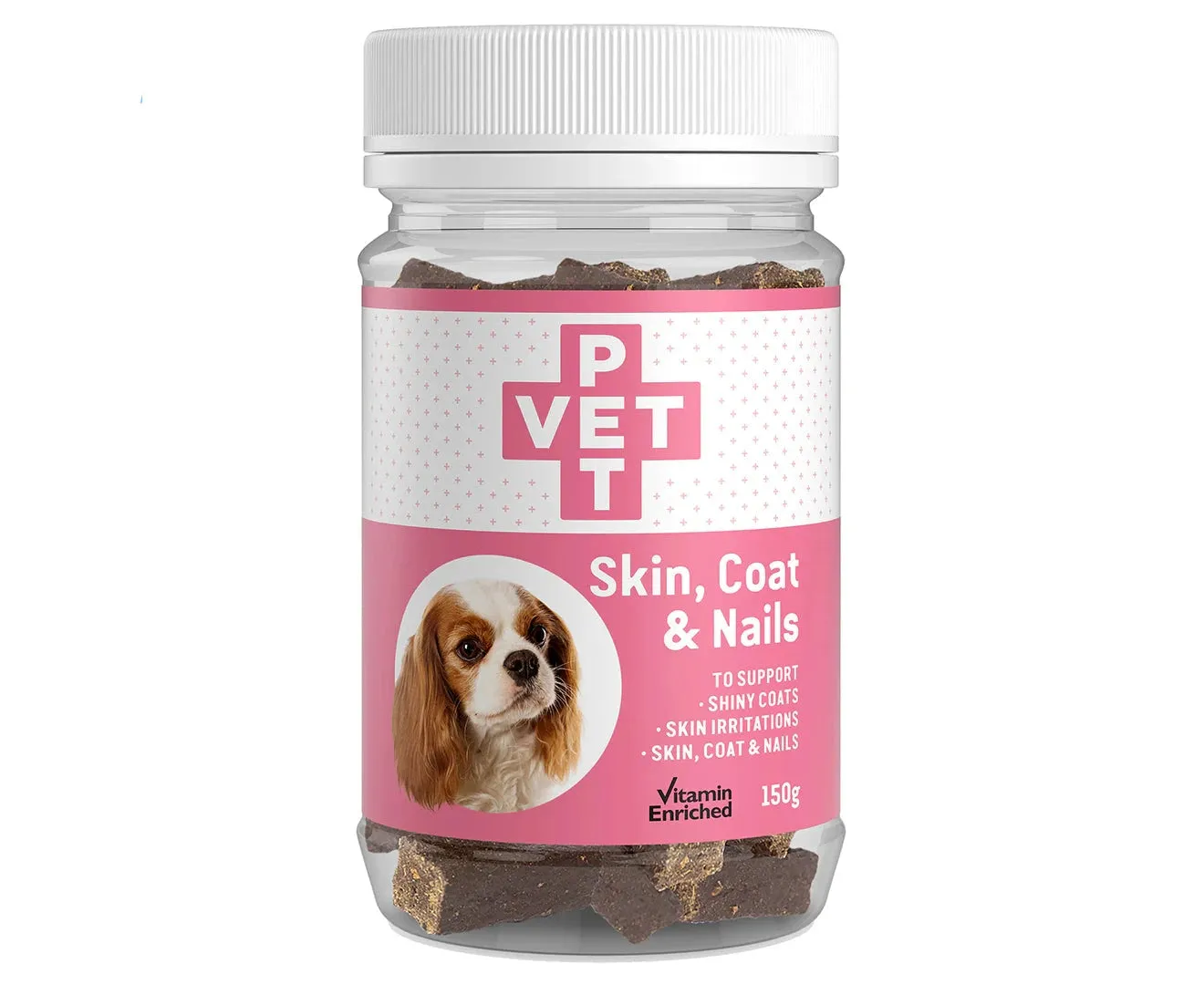 PetVet Skin Coat & Nails Chews 150G