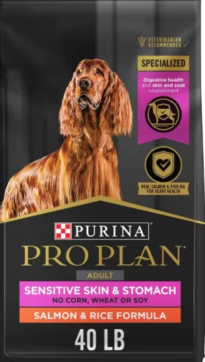 Pro Plan Sensitive Skin Stomach Salmon Rice Dog Food 35#