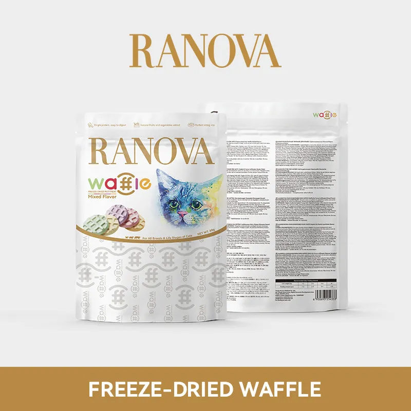 Ranova - Freeze Dried Meat Waffle (For Dogs & Cats)