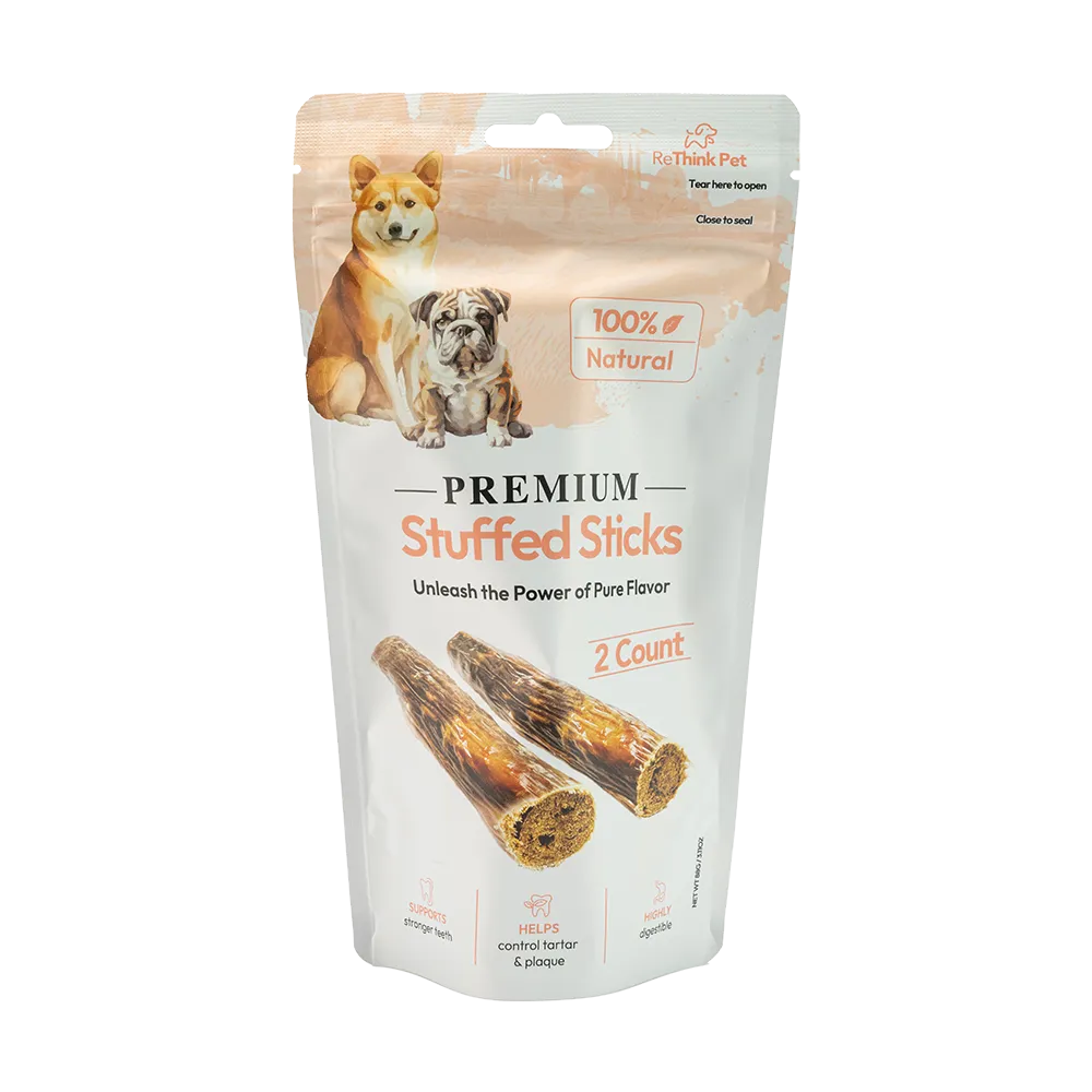 Rethink Pet Stuffed Sticks 2ct