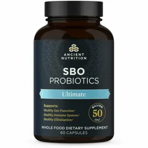 SBO Probiotics Ultimate 60 caps By Ancient Nutrition