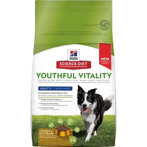 Science Diet Youthful Vitality 7  Chicken Dry Dog Food