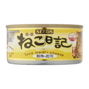 Seeds Miao Miao Tuna & Cheese Grain Free Canned Cat Food 170g