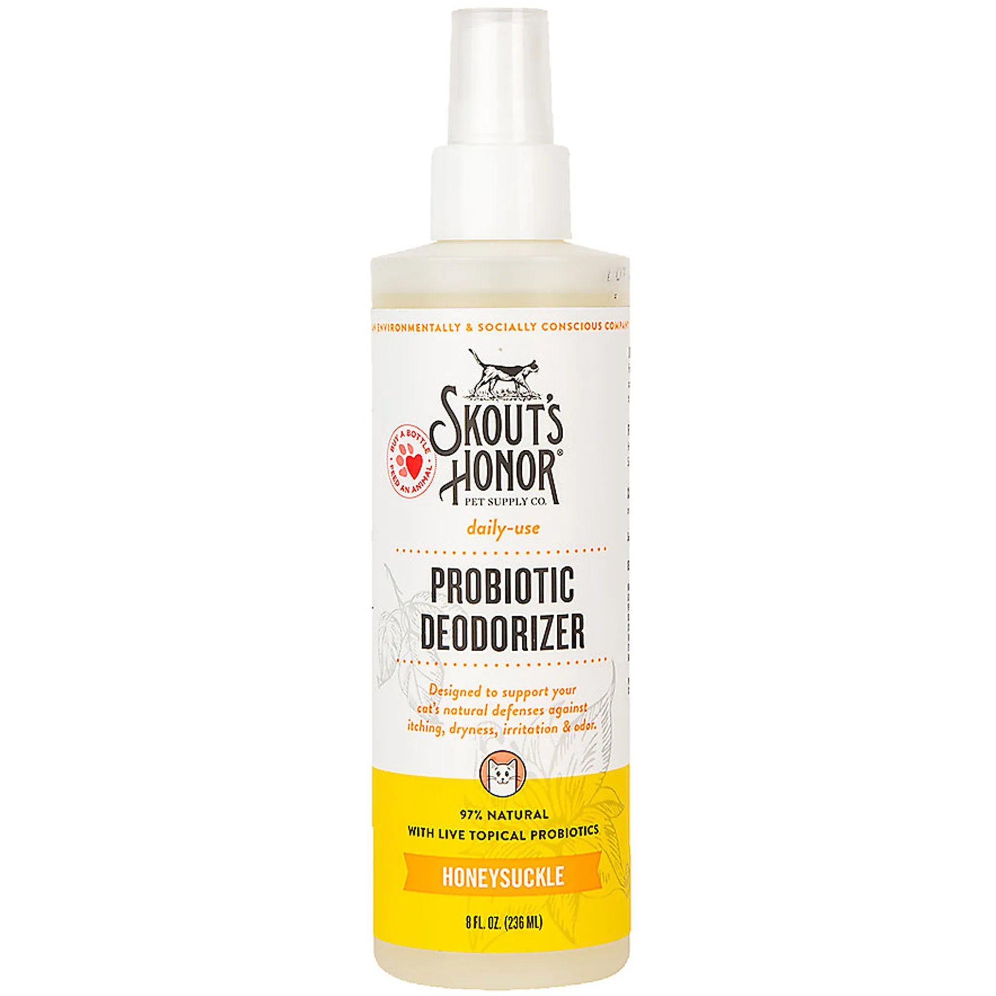 Skout's Honor Probiotic Deodorizer Honeysuckle - 8 oz