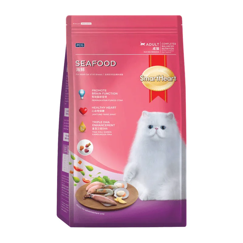 SmartHeart Cat Adult Seafood 7kg